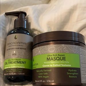 Macadamia professional ultra rich repair products